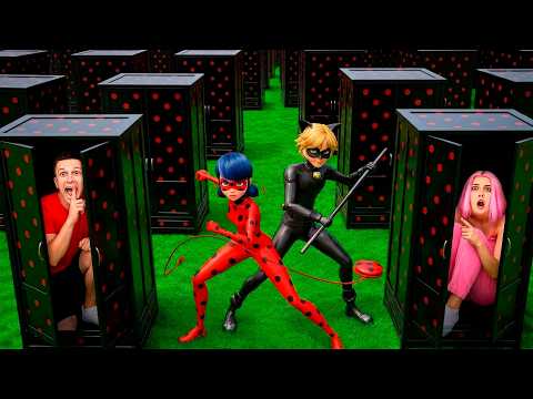 Incredible HIDE-AND-SEEK IN CLOSETS FROM LADYBUG!