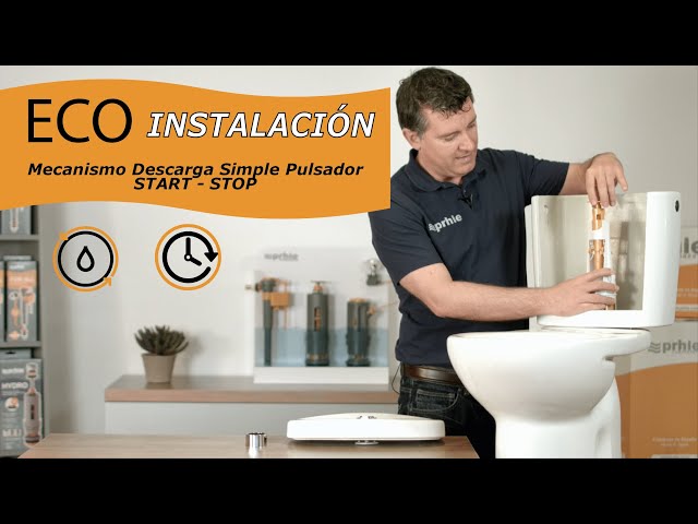 Prhie Hydro 70112 - Descarga de inodoro universal interrumpible de