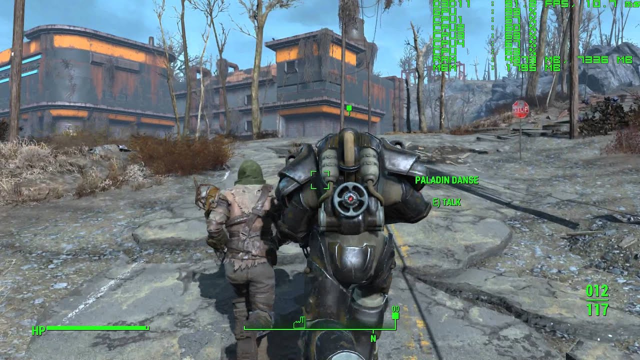 Fallout 4 1920x1080 Ultra GTX 970 @1.5Ghz Core i5 2500k @4.8GHz