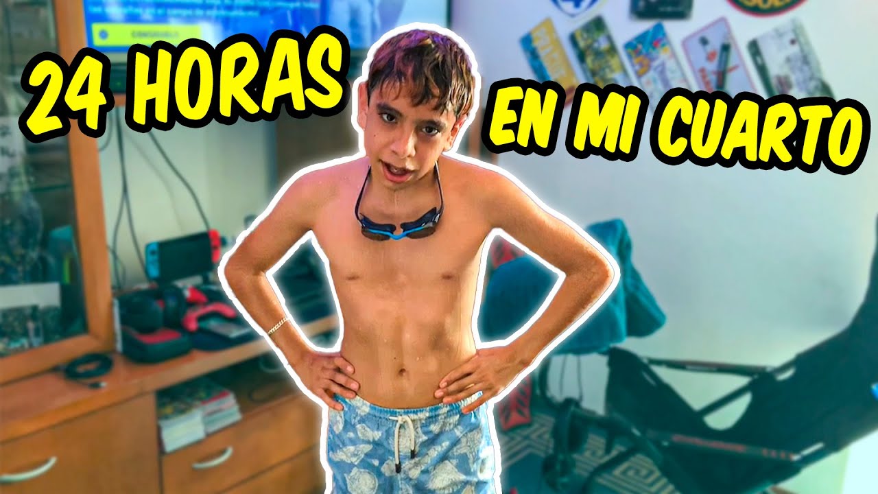 24 HORAS EN MI GAMEROOM!!