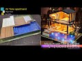 #2 Magic House Time apartment DIY Miniature Dollhouse kitミニチュアドールハウスキット