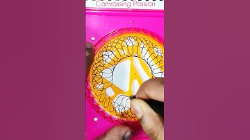 Easy and Beautiful spirograph drawing #shorts #spirograph #art #lineart #2025