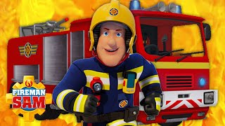 Fire Truck Fire Rescue Moments From Season 13!  | Fireman Sam 1 hour compilation | Kids Cartoon