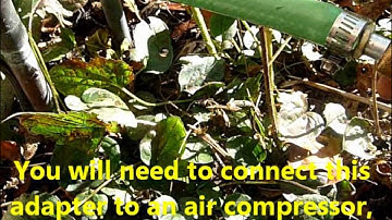 How to winterize / blow out your inground sprinkler system