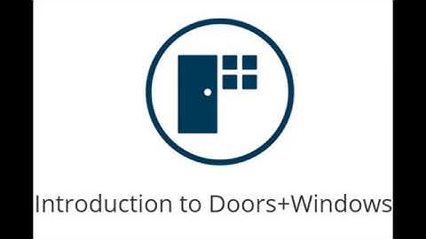 Introduction to Doors+Windows