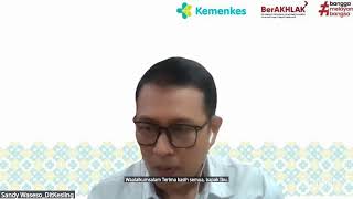 Webinar Analisis Kebutuhan Kesehatan Lingkungan pada Situasi Bencana melalui Pengisian REHA
