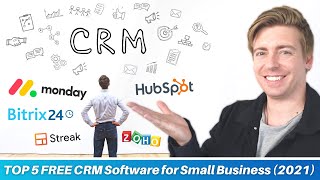 TOP 5 FREE CRM Software for Small Business | BEST CRM software [2022]