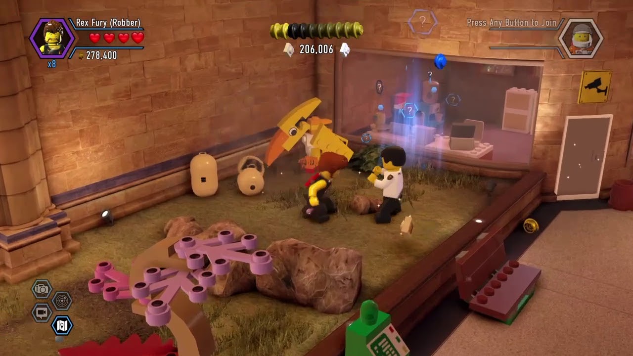 Lego City Undercover Uptown Museum FREEPLAY Part 24 (All Collectables