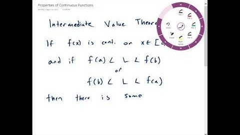 Properties of Continuous Functions | Overview | Calculus for Life Sciences | Griti