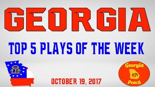 Georgia - Top 5 Plays