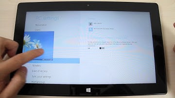 How to use the charm bar and interface on Microsoft Surface Pro
