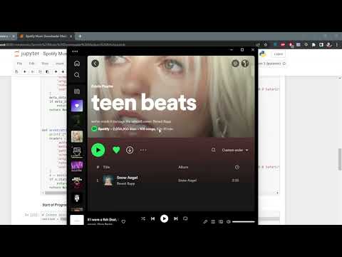Webscraping with Python Requests - SpotifyDown