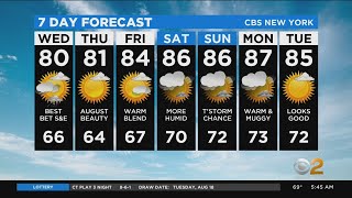 New York Weather: Wednesday 8/19 CBS2 Morning Weather Headlines