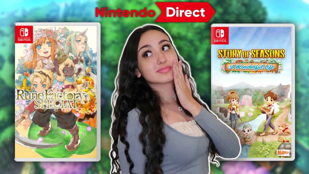 Rune Factory 3 Special AND Story of Seasons A Wonderful Life?! (my fav  nintendo direct) - YouTube