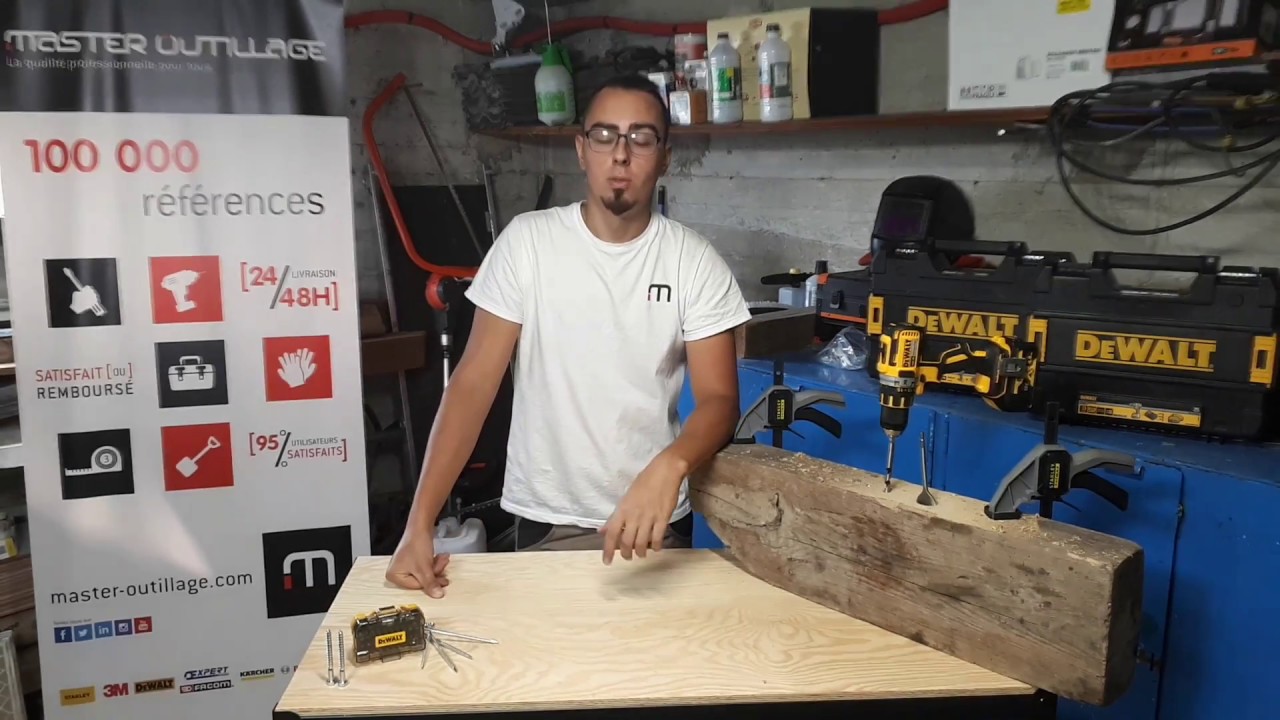 Nicolas Teste La Perceuse Visseuse Compacte Dewalt 18v Li Ion Xr 4ah Dcd790 Youtube