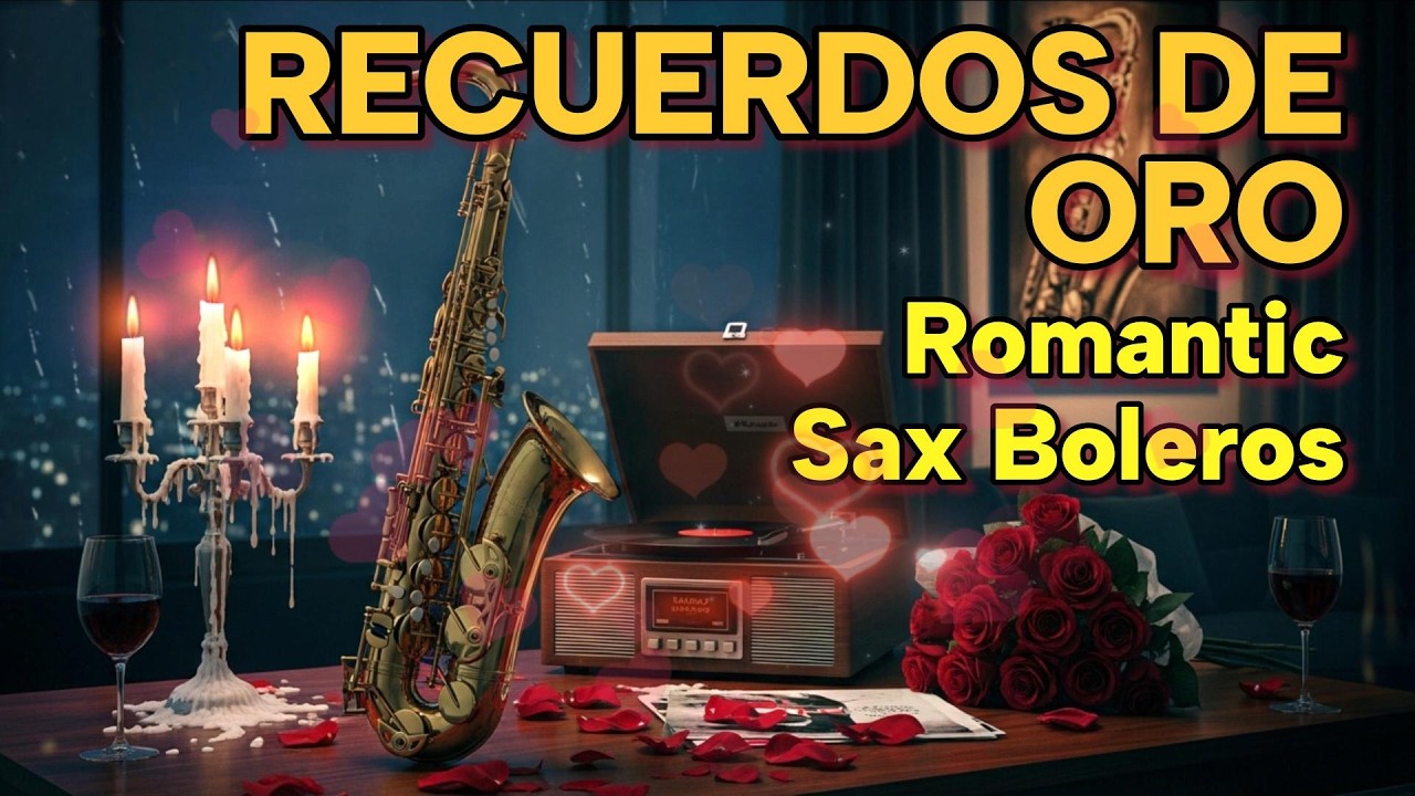 Boleros Suaves Saxofón 🎷 Instrumental Para Revivir Momentos y No Olvidar 🌹