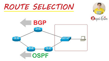 How does a Router select best path (Routing decision)?