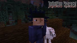 My journey with the 10 shadows !!!  JUJUTSU KAISEN MINECRAFT MOD #1