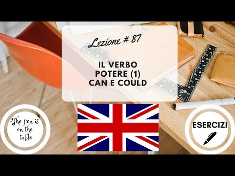 Video: Differenza Tra Can E Could