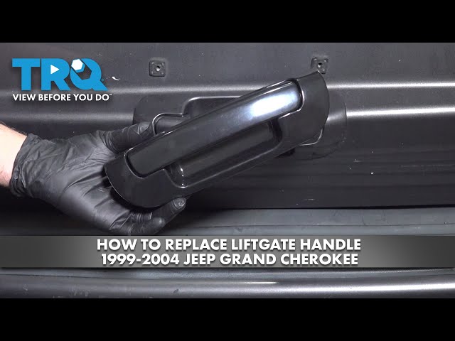佳奈子 RP8 合皮 L字 引取 How to Replace Liftgate Handle 1999-2004 Jeep Grand Cherokee