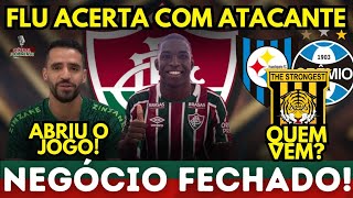 NEGÓCIO FECHADO! FLUMINENSE ACERTA COM ATACANTE! | FLU DESCOBRE SEU ADVERSÁRIO NA LIBERTADORES 2024