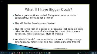 M3 Solve the Puzzle of Income Trading