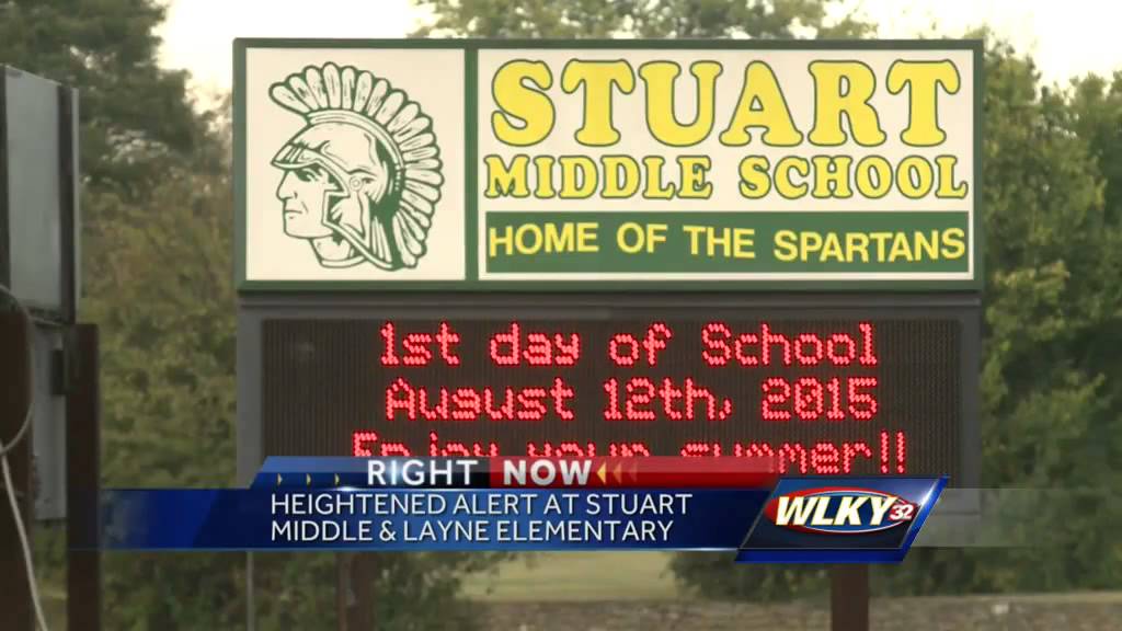 Stuart Middle, Layne Elementary remain on heightened alert