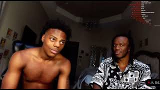Ksi shows ishowspeed his forehead😂