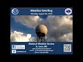 Weather Briefing for Dangerous Heat and Humidity
