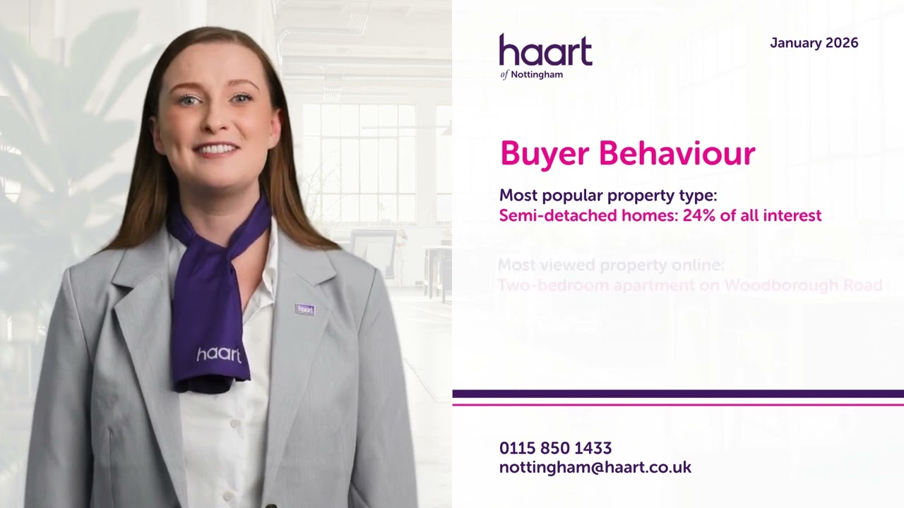 haart Estate Agents Nottingham Monthly Property Market Update for Mapperley   January 2026