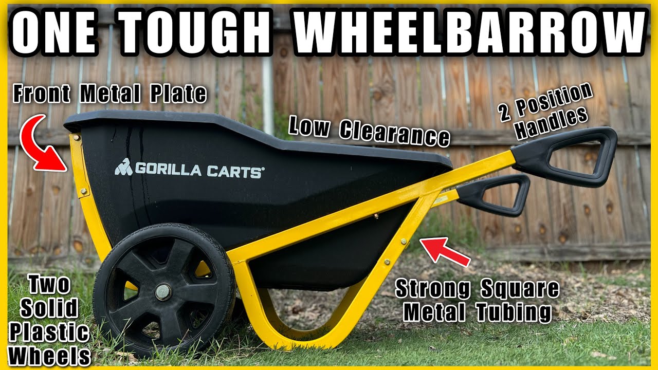 BEST Wheelbarrow / Yard Cart On The Market! YouTube
