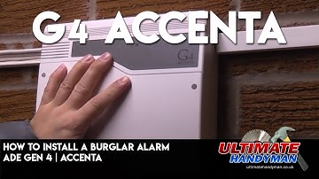 How to install a burglar alarm | ADE Gen 4 | Accenta