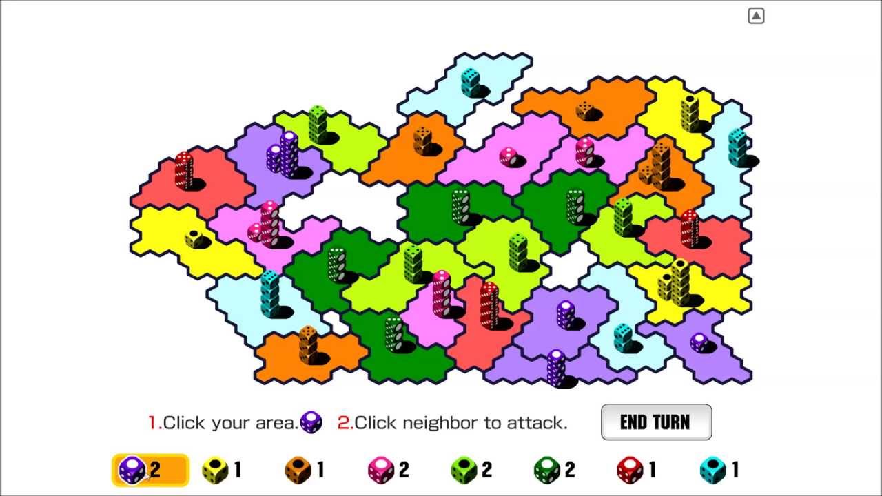 Dice Wars Review and Full Play YouTube