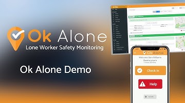 Ok Alone Demo - Safety Monitoring & Lone Worker App plus Cloud-based  Dashboard - 2024