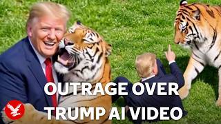 Information Trump posts AI video of himself wrestling Yorkshire tiger that killed a man Guide