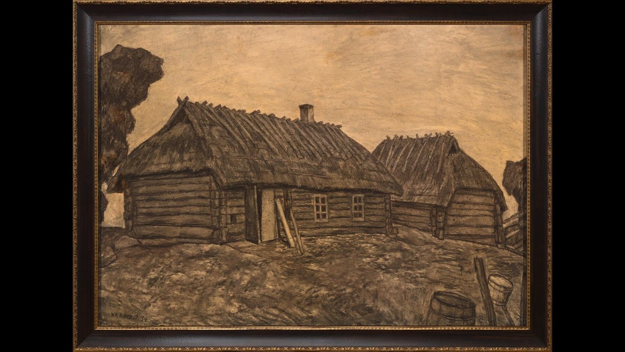 Kristjan Raud "Villemi talu" - Allee galerii eesti kunstiklassika kevadoksjon 2025