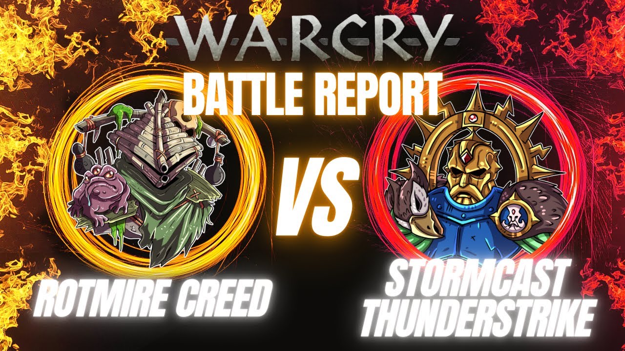 Age of Sigmar Warcry Battle Report: Rotmire Creed vs Stormcast Eternals Thunderstrike