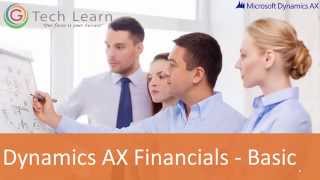 Dynamics AX Financial - Basic