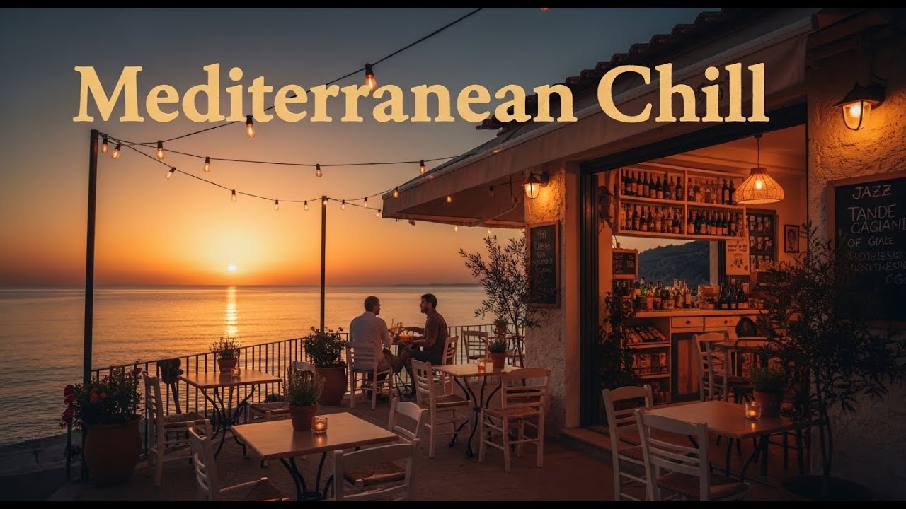 Mediterranean Chill 24/7 – Calm Instrumental Music for Stress Relief & Work