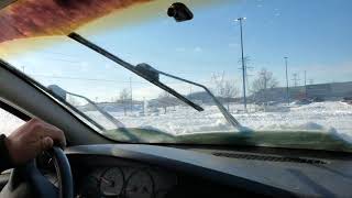 Snow drift busting