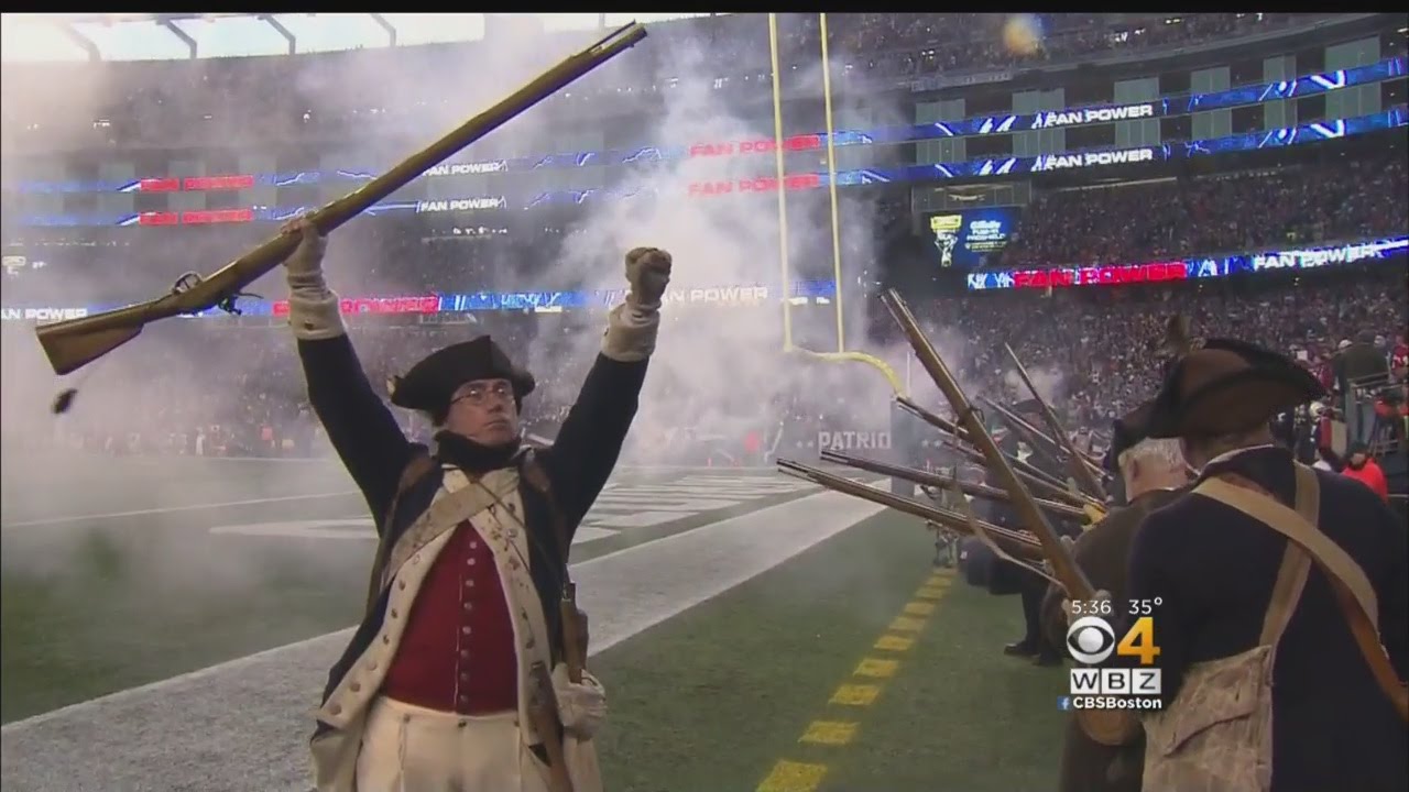 End Zone Militia Holds Down Fort At Gillette Stadium Youtube