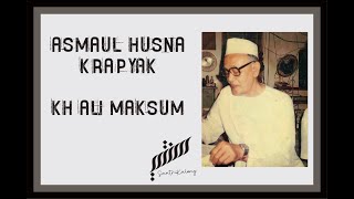 Download Mp3 Asmaul Husna - KH Ali Maksum Krapyak Yogyakarta Gudang lagu Download Mp3 Asmaul Husna - KH Ali Maksum Krapyak Yogyakarta