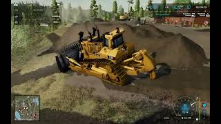 FS22 Platinum - TerraFarm - Caterpillar D11 Dozer Land Preparation @ Silverrun Forest