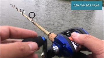 Đây Là Cách Làm Cần Câu Máy Bằng Tre Cực Dễ l CẦN THỦ ĐẤT CẢNG