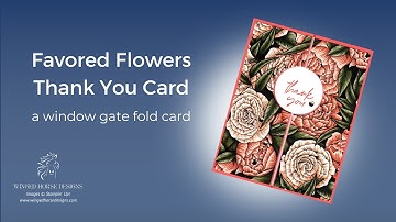 Window Gate-fold Card