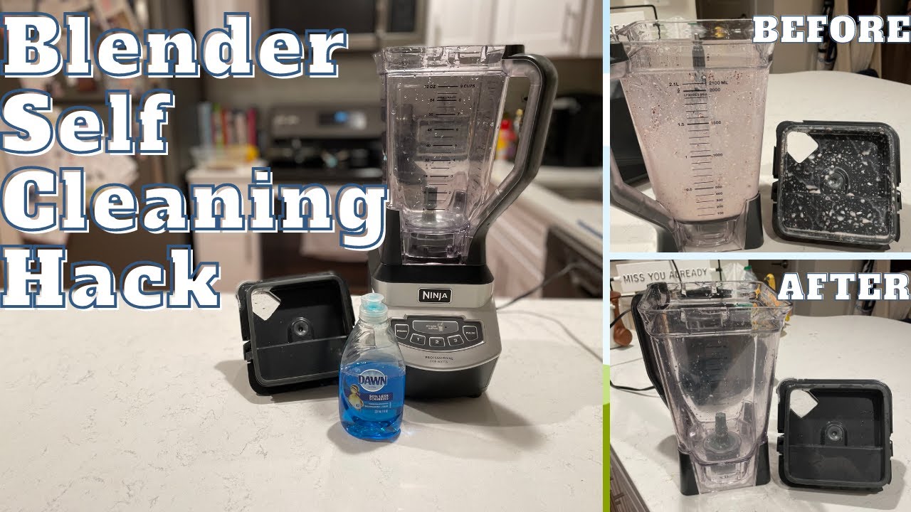 How to Clean Any Blender in 30 Seconds or Less - YouTube