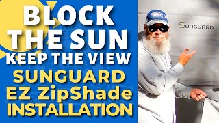 Block The Sun, Keep The View - Sunguard's EZ ZipShade RV Installation! by RV UNDERWAY 178 views 1 year ago 7 minutes, 9 seconds