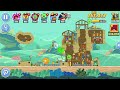 Angry Birds Friends Level 9 Tournament 1385 three stars NO POWER-UP walkthrough 2024-04-22