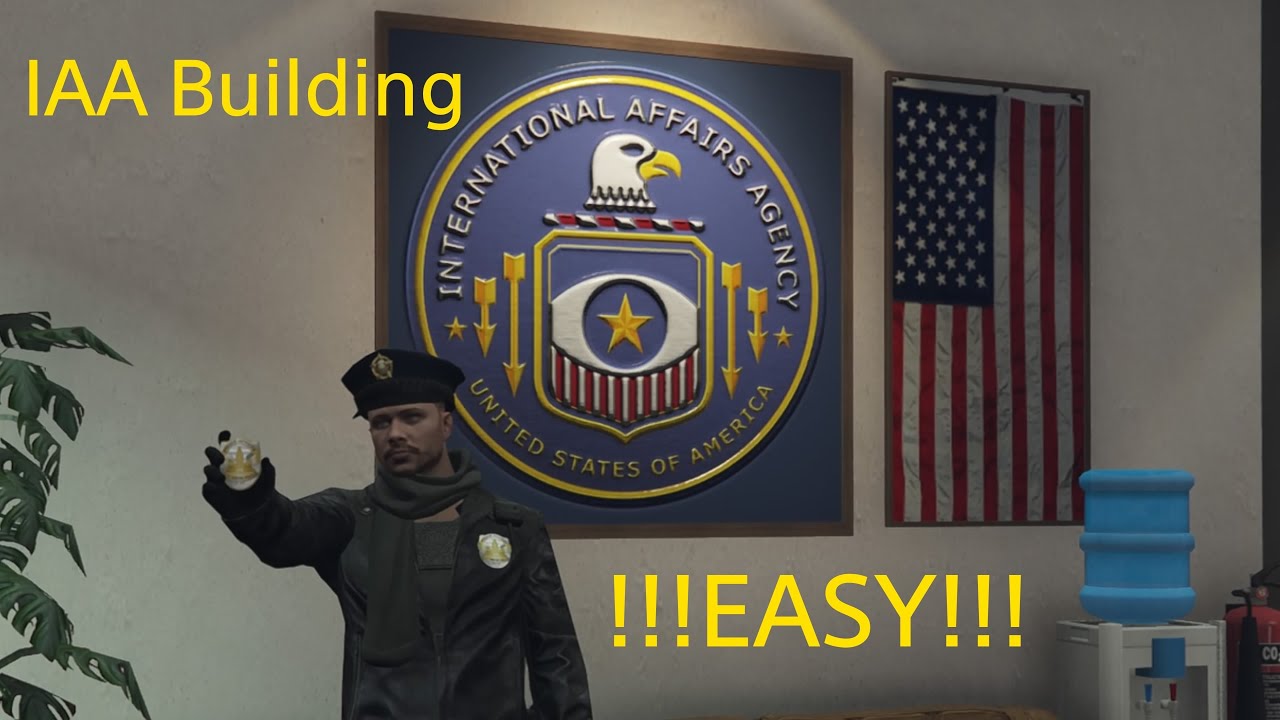 Grand Theft Auto V: GTA Online: How to get into the IAA Building!!!!!