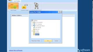 Folder Locker Free video demo screenshot 1